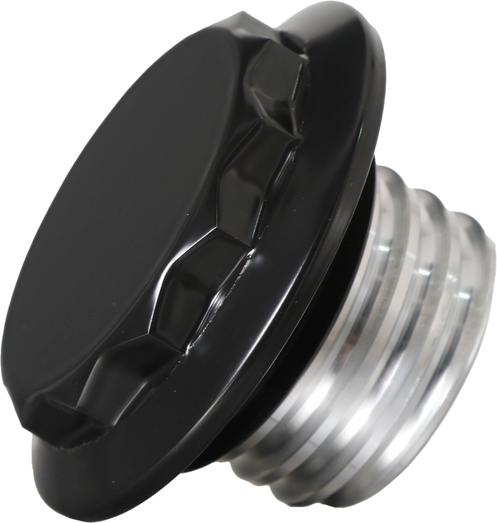 Hofmann Designs - H/d Billet 12 Point Vented Black Fuel Cap - HDB-1001B