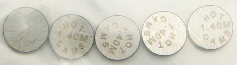 Hot Cams - Valve Shims 7.48x1.40mm 5/pk - 5PK748140