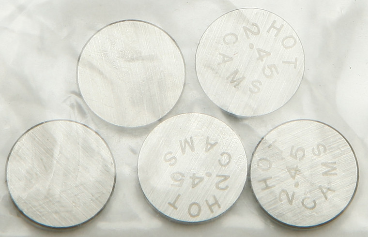 Hot Cams - Valve Shims 10.00x2.45mm 5/pk - 5PK1000245