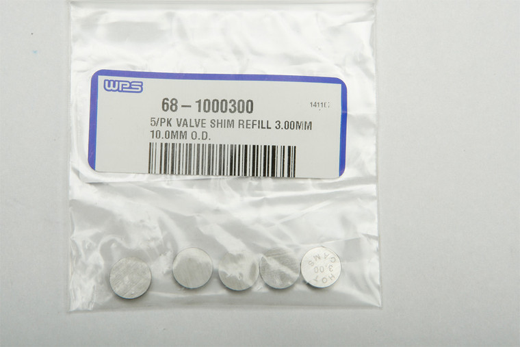 Hot Cams - Valve Shims 10.00x3.00mm 5/pk - 5PK1000300