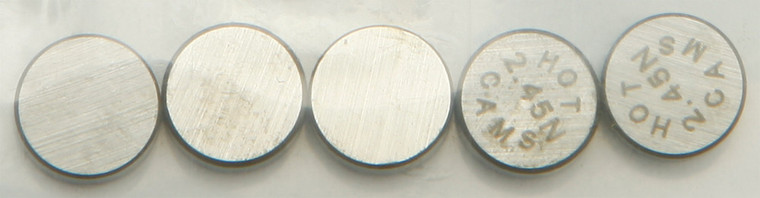Hot Cams - Valve Shims 7.48x2.45mm 5/pk - 5PK748245