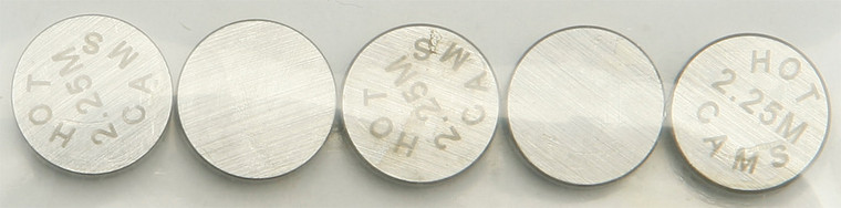 Hot Cams - Valve Shims 9.48x2.25mm 5/pk - 5PK948225