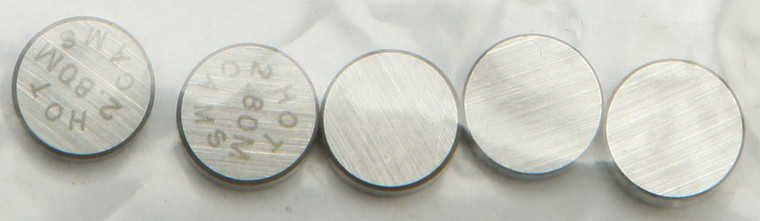 Hot Cams - Valve Shims 7.48x2.80mm 5/pk - 5PK748280