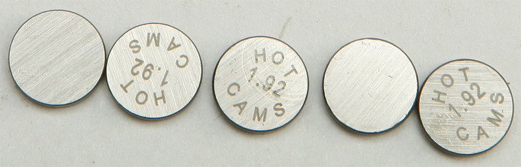 Hot Cams - Valve Shims 8.90x1.92mm 5/pk - 5PK890192