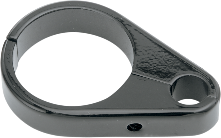 Drag Specialties - Cable Clamp - Clutch - Die-Cast - 1-3/8" Frame - Black - Die-Cast Cable Clamp - 11-0259GB