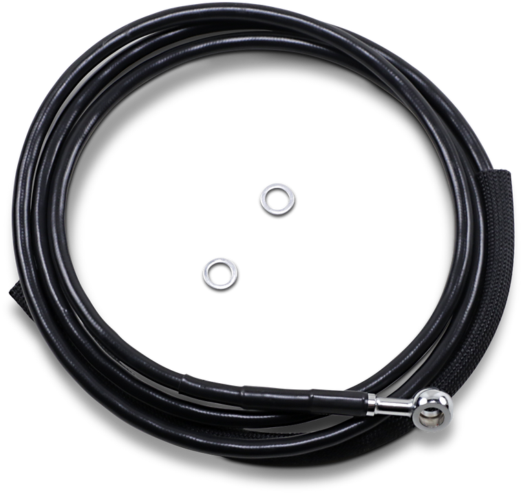 Drag Specialties - Clutch Line - Stainless Steel Hydraulic Clutch Line - 51703-4BLK