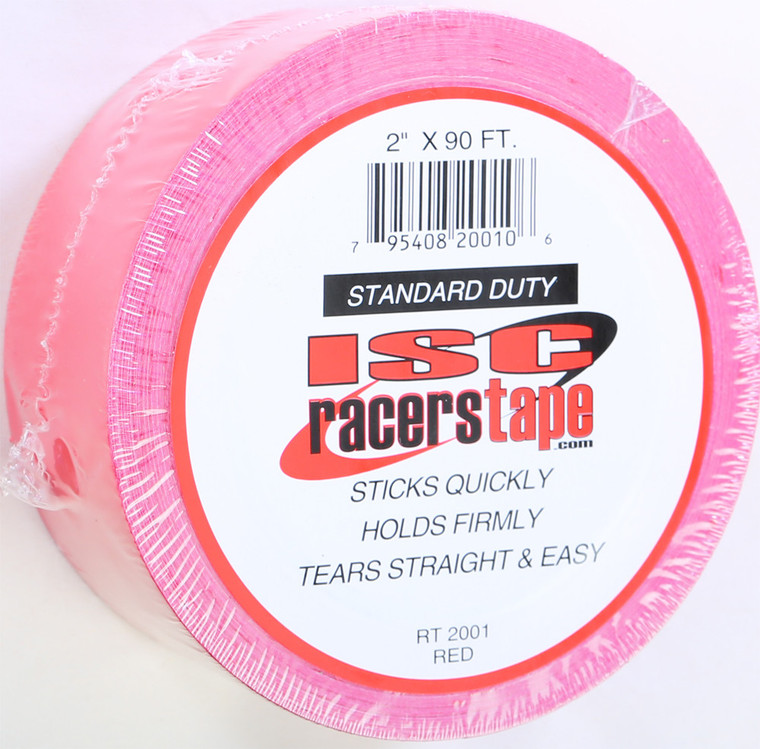 Isc - Racers Tape 2"x90' (red) - RT2001