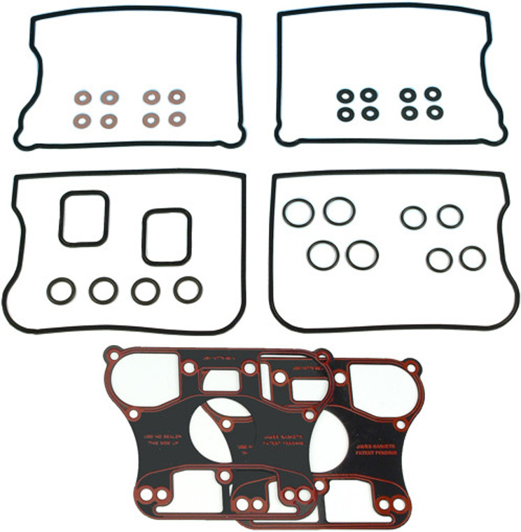 James Gaskets - Gasket Rocker Cover W/metal Rkr Base Kit - 17038-90-X James Gaskets - Gasket Rocker Cover W/metal Rkr Base Kit - 17038-90-X