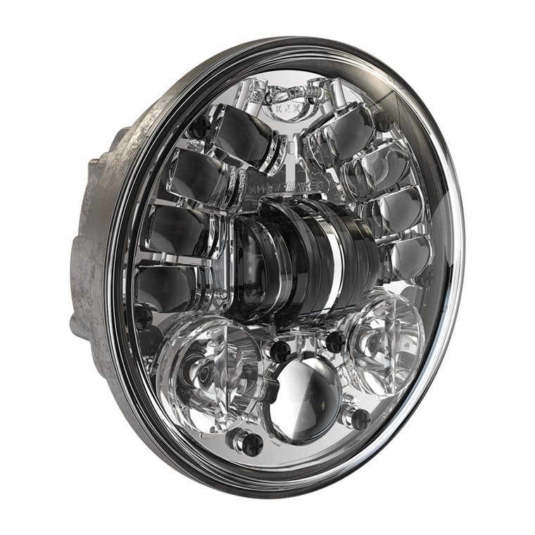 Jw Speaker - 8690a2 Adaptive Headlight 5.75" Chr Bezel - 555101