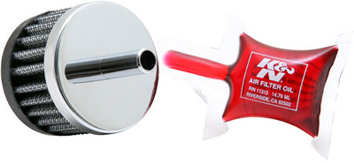 K&n - Crankcase Vent Air Filter Remote Mount - 62-1000