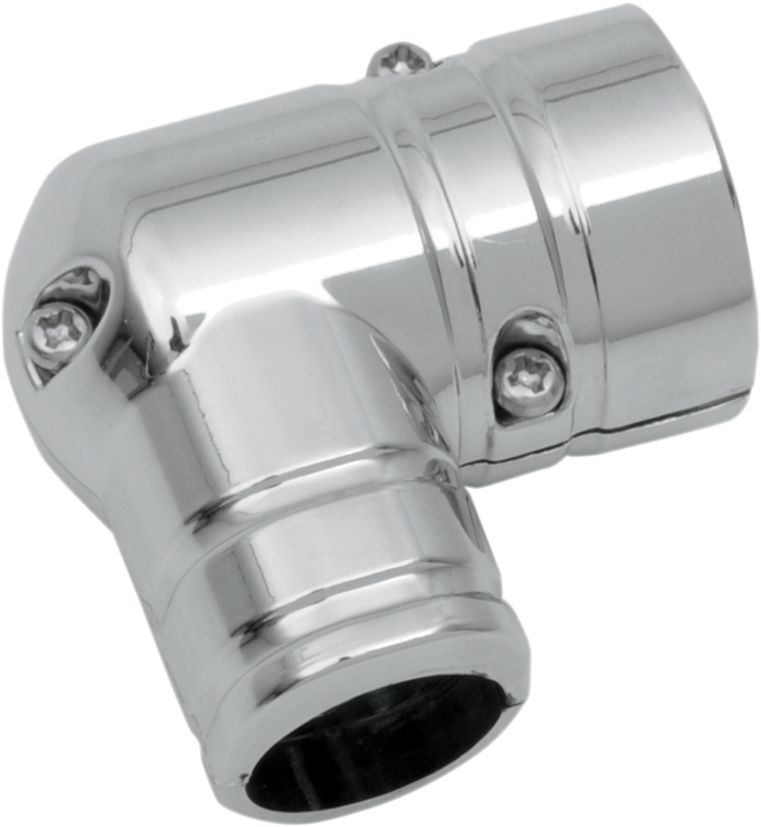 Drag Specialties - EFI Fuel Line Fitting Cover - Chrome - EFI Fuel Line Fitting Cover - 77315