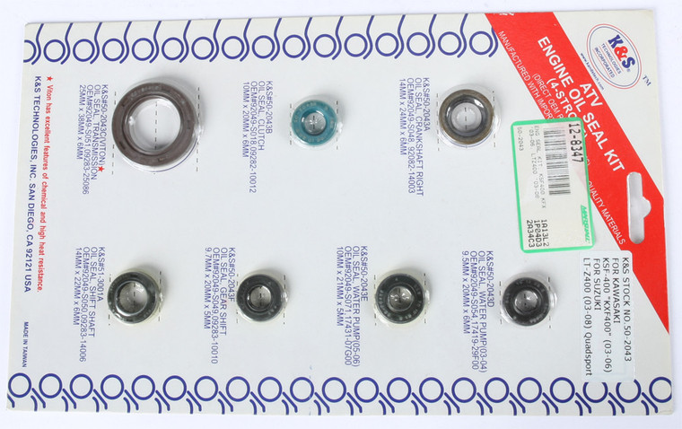 K&s - Engine Seal Kit - 50-2043