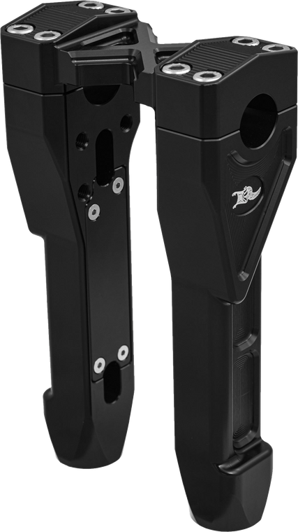 Kens Factory Llc - Nx Lvl 1-1/8" X-riser 8" Tall Straight Black - KFR-02-1.125