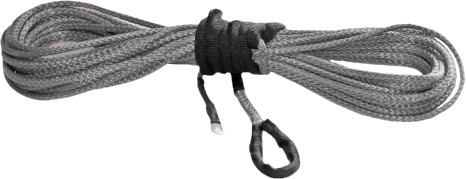 Kfi - Synthetic Winch Cable Smoke 1/4"x50' - SYN25-S50