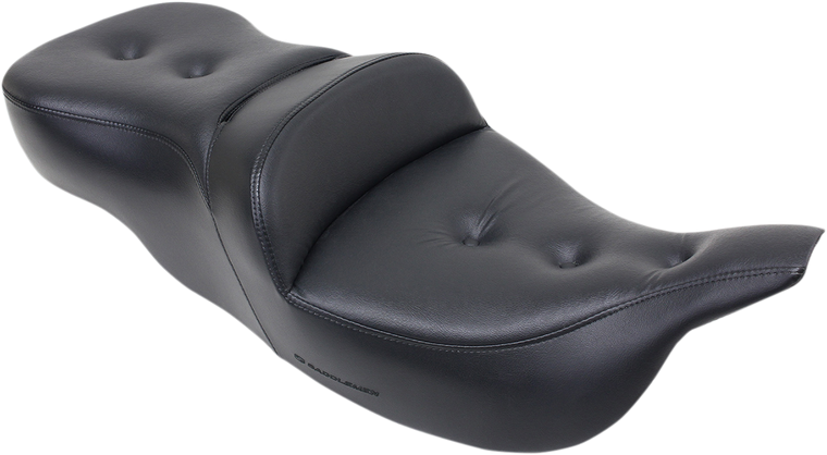 Saddlemen - Pillow Top Roadsofa Seat - Heated - Black - Heated Roadsofa Pillow Top Seat - 897-07-181HCT
