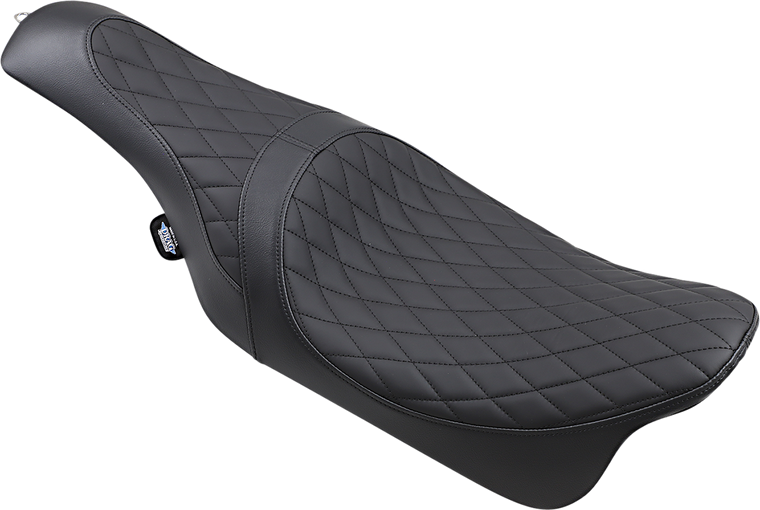 Drag Specialties - Caballero Diamond Seat - FL '08-'22 - Caballero 2-Up Vinyl Seat - 0801-1003