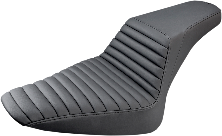 Saddlemen - Step-Up Seat - Front Tuck-n-Roll - Black - FLS - Step-Up Seat  Front Tuck-n-Roll - 812-26-171