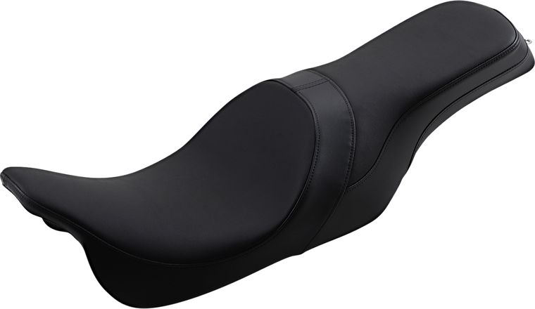 Drag Specialties - Forward Positioned Predator 2-Up Seat - Vinyl - FL '08-'22 - Forward Positioned Predator Seat - 0801-1263