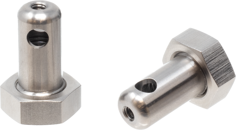 Letric Lighting Co - Mirror Mount For 45-c Leds Polished - LLC-45C-FMP