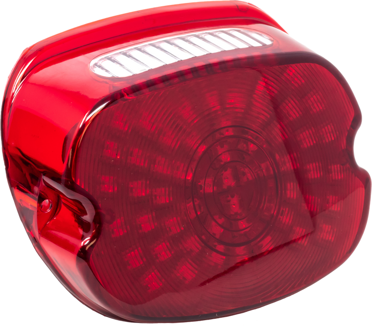 Letric Lighting Co - Slantback So-lo Integrated Led Tailight Red Lens Fxlrst Only - LLC-SLTL-RT-ST