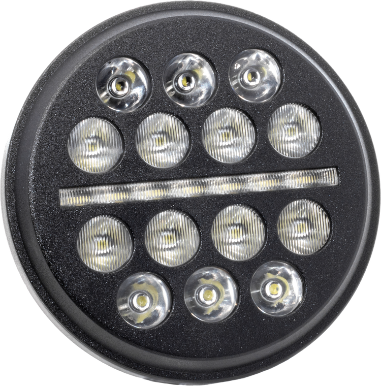 Letric Lighting Co - 5.75" Led Hdlght Blk Buckshot - LLC-LHC-5B Letric Lighting Co - 5.75" Led Hdlght Blk Buckshot - LLC-LHC-5B
