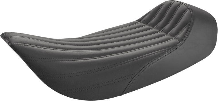Saddlemen - Knuckle Solo Seat - Ribbed - Black - Knuckle Solo Seat - 897-06-0023 Saddlemen - Knuckle Solo Seat - Ribbed - Black - Knuckle Solo Seat - 897-06-0023