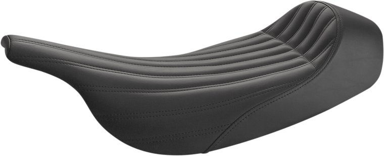Saddlemen - Knuckle Solo Seat - Ribbed - Black - Knuckle Solo Seat - 897-07-0023