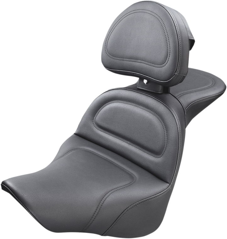 Saddlemen - Explorer Seat - w/ Driver Backrest - FLFB/FLFBS '18-'22 - Explorer Seat  Includes Backrest - 818-27-030