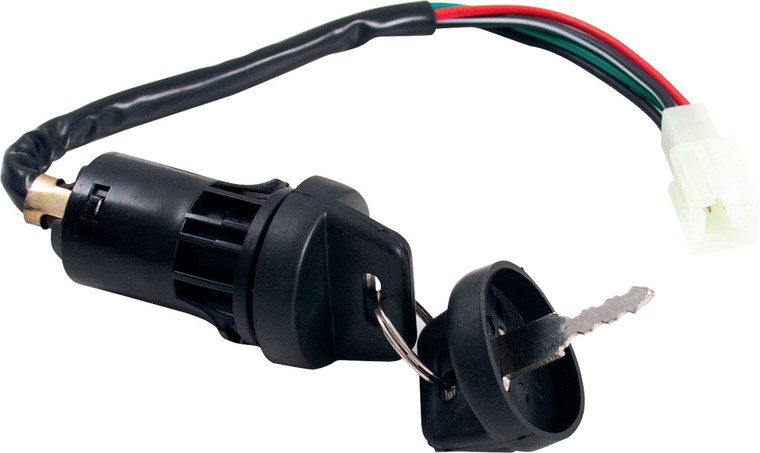 Mogo Parts - 4-stroke Sealed Ignition Switc 4 Wire Female Plug - 07-0505 Mogo Parts - 4-stroke Sealed Ignition Switc 4 Wire Female Plug - 07-0505