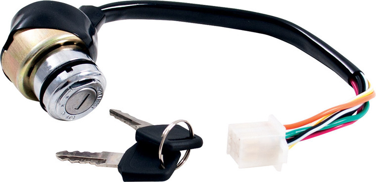 Mogo Parts - 4-stroke Ignition Switch 6 Wire Male Plug - 07-0506