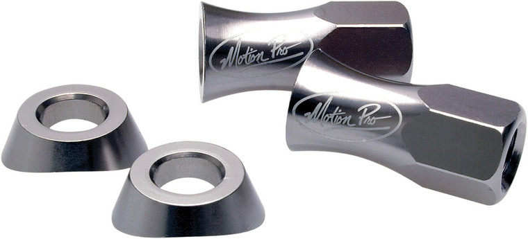 Motion Pro - Liteloc Rim Nut And Washer 12mm Silver - 11-0022