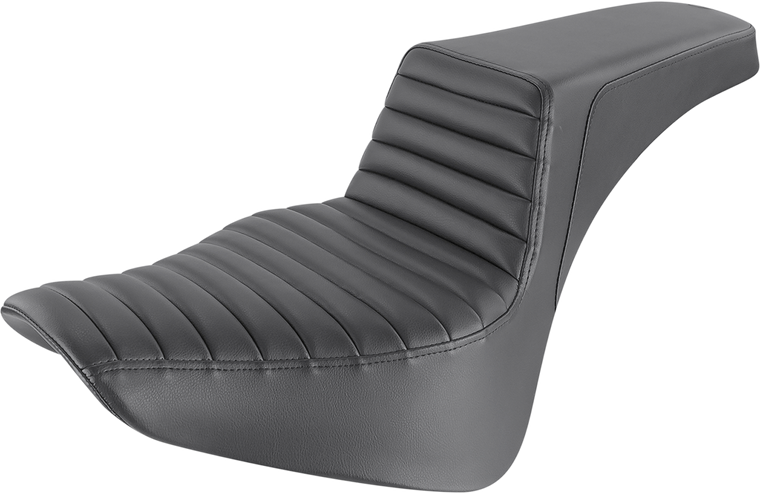 Saddlemen - Step-Up Seat - Front Tuck-n-Roll - Black - Step-Up Seat  Front Tuck-n-Roll - 818-33-171