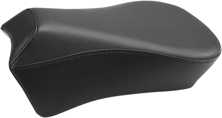 Saddlemen - Heels Down Touring Pillion Pad - Plain - Black - Heels Down Pillion Pad - 806-04-0164