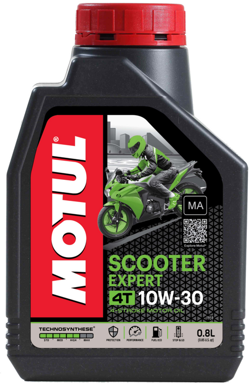 Motul - Scooter 4t 10w40 Syn 1ltr - 105960