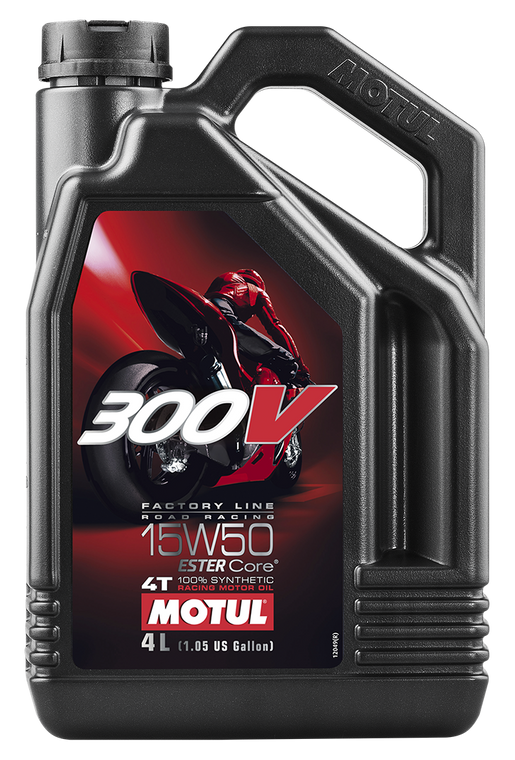 Motul - 300v 4t Competition Synthetic Oil 15w50 4-liter - 104129