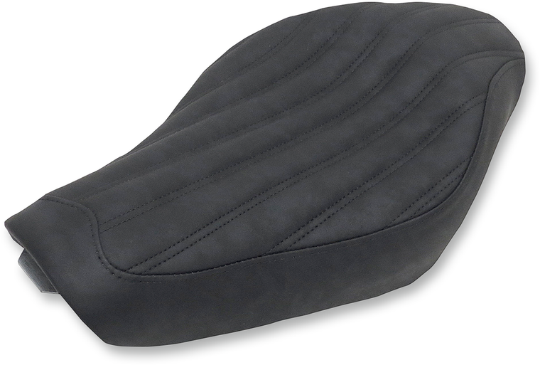 Saddlemen - Knuckle Solo Seat - Ribbed - Black - Knuckle Solo Seat - 807-03-0023 Saddlemen - Knuckle Solo Seat - Ribbed - Black - Knuckle Solo Seat - 807-03-0023