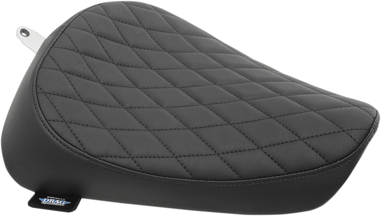 Drag Specialties - Solo Seat - Diamond - XL '82-'03 - Front Solo Vinyl Seat - 0804-0614