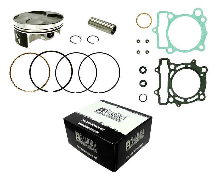 Namura - Top End Kit Frgd Chrm Comp Cyl 76.95/std 11:1 Kaw/suz - NX-20030K