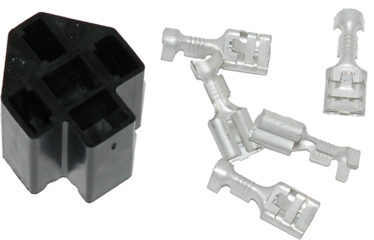 Namz Custom Cycle Products - Replacement Strtr Relay Socket Term Kit Hd 9937&72046-79 - NSRS-K01