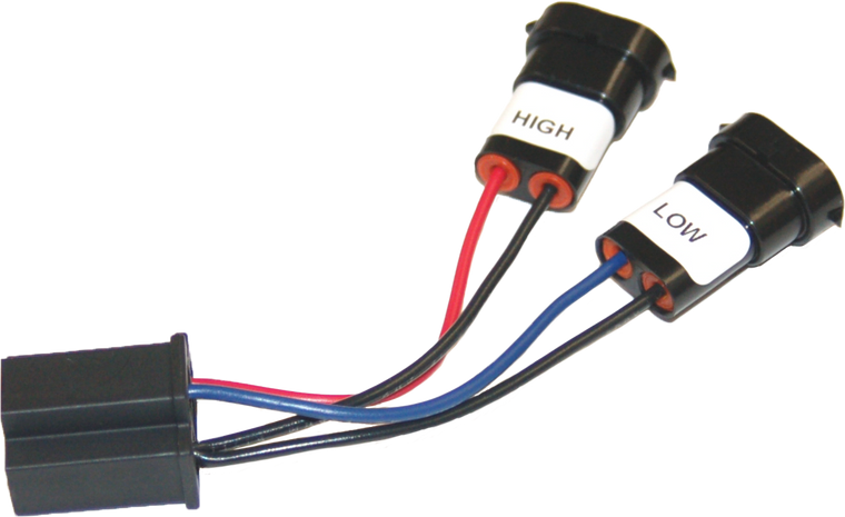Namz Custom Cycle Products - Headlight Adaptor Pigtail W/mating H9/h11 To H4 Conn - NHAP-01