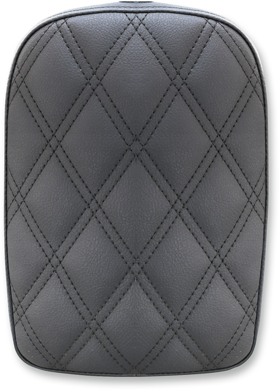 Saddlemen - Detachable Pillion Pad - Lattice Stitched - Black - Detachable Pillion Pad - SA1023