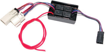 Namz Custom Cycle Products - 4-wire Trlr Isltr 8-pin Molex Grey 15-up Free Wheeler - NTI-08-FW