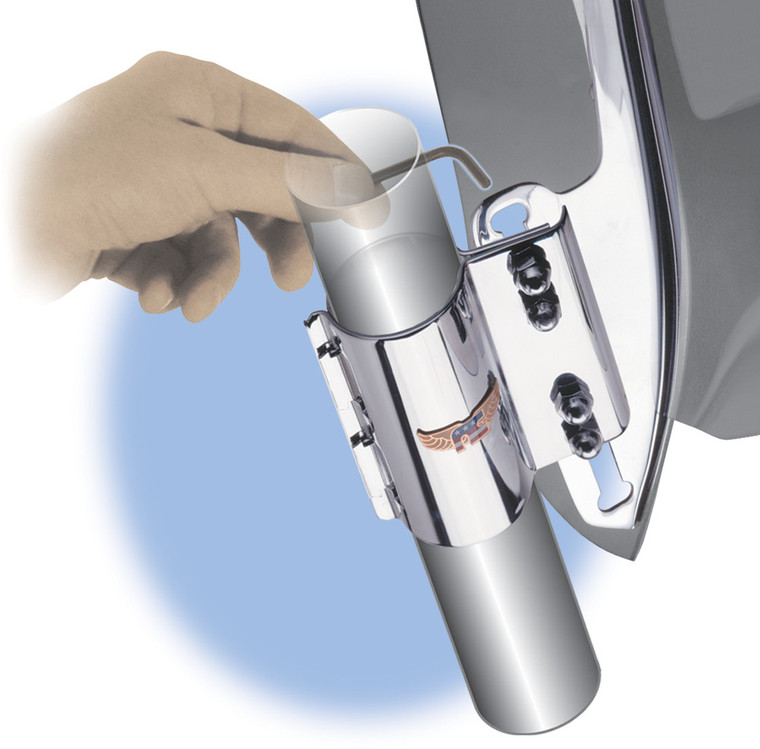 National Cycle - Dakota 4.5 Windshield Mount Kit - KIT-BG