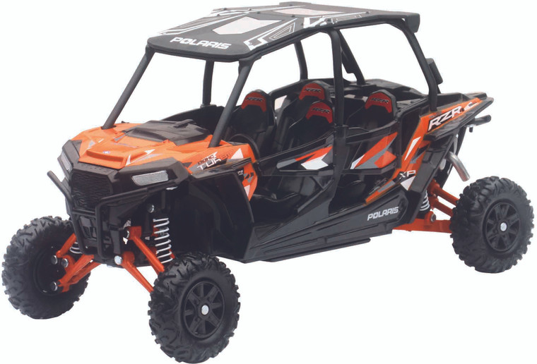 New-ray - Replica 1:18 Utv Polaris Rzr 4 Turbo Xp Orange - 57843A