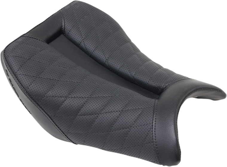 Saddlemen - Track Seat - Lattice Stitch - Black -  S1000RR '12-'18 - Track Lattice Stitch Seat  Solo Seat - 0810-BM44