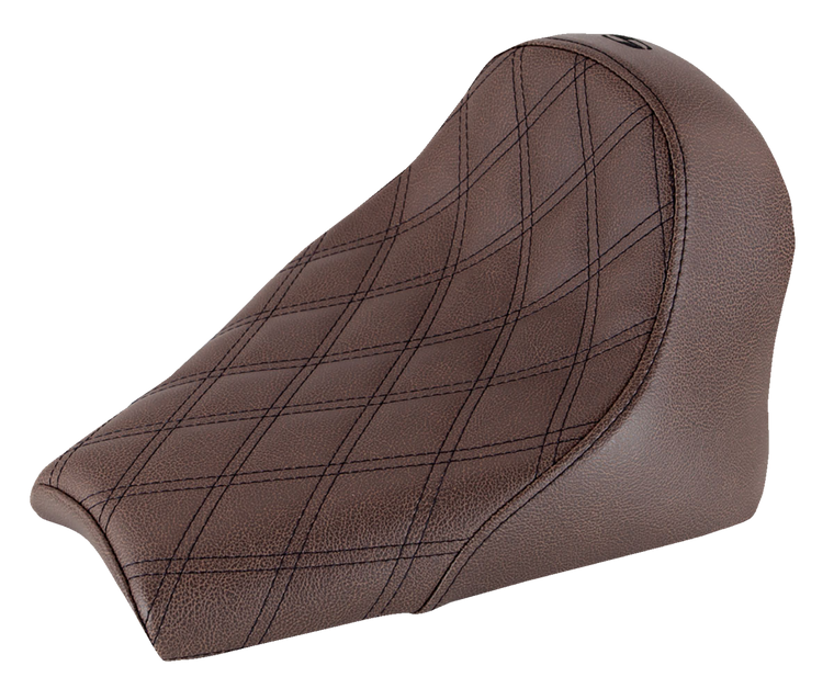 Saddlemen - Seat - Renegade Solo - Lattice Stitched - Brown - Renegade Lattice Stitched Solo Seat - I18-33-002BLS Saddlemen - Seat - Renegade Solo - Lattice Stitched - Brown - Renegade Lattice Stitched Solo Seat - I18-33-002BLS