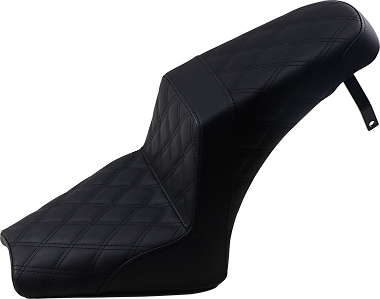 Saddlemen - Step Up Seat - Full Lattice - Black - Scout Bobber - Step Up Seat - I18-33-175