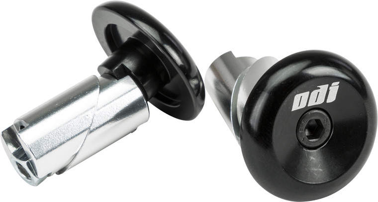 Odi - Aluminum Bar End Plugs Black - F71APB