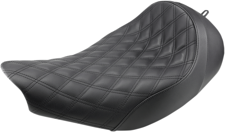 Saddlemen - Renegade Solo Seat - Lattice Stitched - Black - Renegade Lattice Stitch Solo Seat - I14-07-002LS