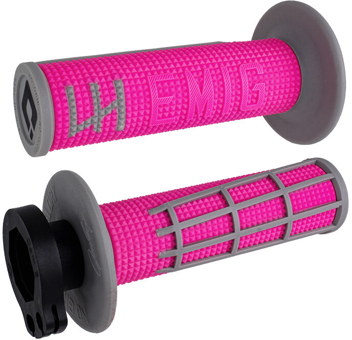 Odi - Emig 2.0 - V2 Lock-on Grip Pink/grey - H36E2PG